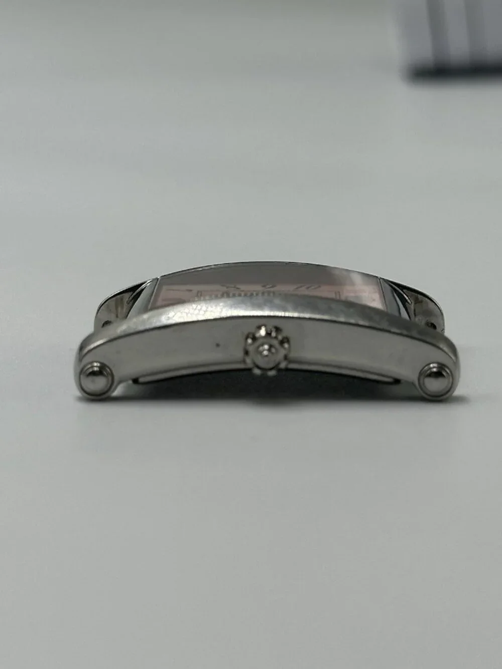 3/$30 Juicy Couture Watch Women No Band Silver Tone Pink Scottie Dog Dial